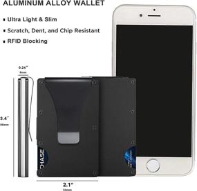 img 1 attached to 🔐 Top-Rated PLM Minimalistic Metal Wallet for Men – Premium Wallets, Card Cases & Money Organizers