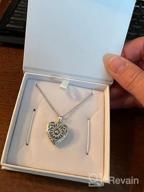 картинка 1 прикреплена к отзыву Сердцеобразное медальонное ожерелье SoulMeet с подвеской под семьей Поддерживайте близость с близкими с помощью серебра/золотой индивидуальной бижутерии Sunflower Heart Shaped Locket Necklace от Jason Rawls