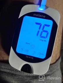 img 5 attached to Тест-полоски для измерения уровня глюкозы в крови Metene TD-4116, тест-полоски на 200 единиц для диабета, использовать только с прибором для измерения уровня глюкозы в крови Metene TD-4116