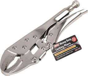 img 4 attached to KING 12-inch Curved Jaw Locking Pliers