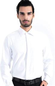 img 1 attached to Alimens Gentle Regular Include Cufflinks Men's Clothing : Shirts