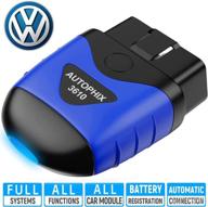 🔧 bluetooth diagnostic scan tool autophix 3610 for vw/audi/skoda/seat full-system car code reader obd2 scanner with epb battery service reset throttle learning for iphone, ipad & android logo