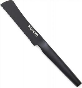 img 2 attached to Hurom Fruit & Vegetable Knife Set, Matte Black - Kitchen Knives For Cutting Fruits And Veggies.