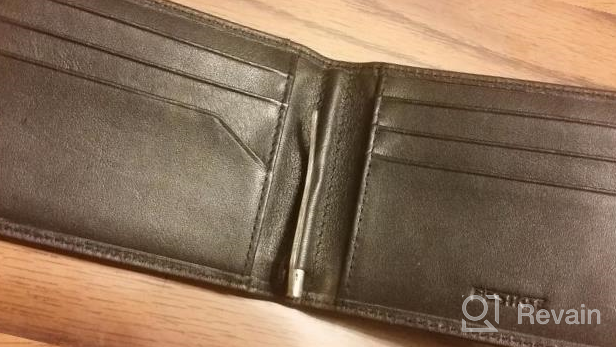 img 1 attached to Secure And Stylish: Men'S Black Leather Bifold Wallet With RFID Blocking And ID Window review by Joe Comforti