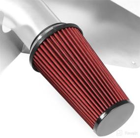 img 3 attached to 🔥 DNA MOTORING CAIP-2-HS-JGC99V8-SLSL Cold Air Intake Pipe+Heat Shield System for Jeep Grand Cherokee 4.7L V8 (99-04) - Enhance Performance and Protect Your Engine!