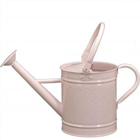 img 4 attached to HORTICAN 1 Gallon Watering Can Decorative Farmhouse Watering Can, Metal Watering Can With Removable Spout, Perfect Plant Watering Can For Indoor And Outdoor