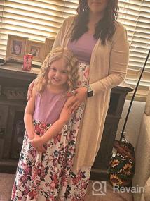 img 5 attached to Stylish Casual Floral Maxi Dress: Mommy 🌸 and Me Matching Outfits for a Fashionable Summer