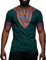 makkrom dashiki floral african tribal men's clothing: embrace authenticity and style logo