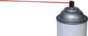 img 3 attached to 🔴 (Pack of 50) Red 6" Aerosol Spray Can Straws - Tip Extension Tubes for Automotive Lubricant, Cleaner, and Penetrating Oil