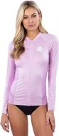 rip curl trestles sleve protection women's clothing for swimsuits & cover ups logo