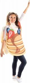 img 2 attached to Halloween Costume Idea: Fluffy Pancakes Gourmet Breakfast Food Outfit - One Size, Multicolored