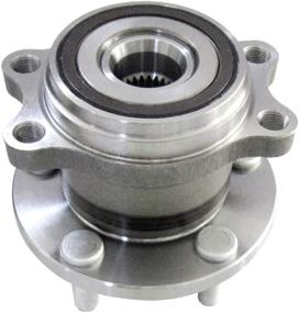 img 3 attached to 🔧 IRONTEK 512401 Rear Wheel Hub and Bearing Assembly for Subaru [13-19 BRZ, 2019 Crosstrek Hybrid, 09-13 Forester, 08-14 Impreza, 10-14 Legacy/Outback] and Scion FR-S, Toyota 86 - W/ABS