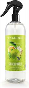 img 3 attached to Caldrea Linen And Room Spray Air Freshener, Made With Essential Oils, Plant-Derived And Other Thoughtfully Chosen Ingredients, Ginger Pomelo, 16 Oz, 2 Pack