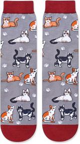 img 1 attached to Quirky Unisex Saying Socks For Bookworms, Animal Lovers And More!
