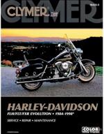 comprehensive clymer repair manual for harley flh flt fxr 84-98: expert guidance & detailed instructions logo