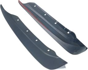 img 1 attached to 🚗 Upgrade Your Chevrolet C6 Series Corvette 2005-2013: Enhance Protection with 4 Front and Rear Mud Flaps Splash Guards - Base Model Only 19170234