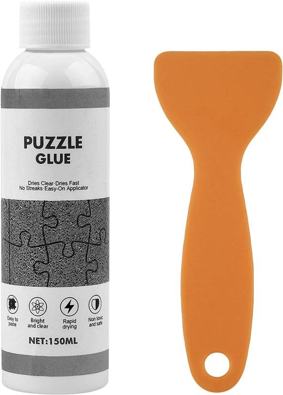  YAKAMOZ Updated Jigsaw Puzzle Glue with New Sponge