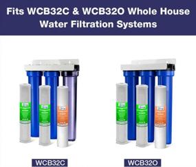 img 3 attached to ISpring Replacement Cartridges For WCB32O And WCB32C Whole House Water Filters, 20X2.5-Inch Size (F12WCB32)