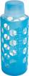 stay hydrated in style with aquasana aq-6006-blu-tr 18oz glass water bottle! logo