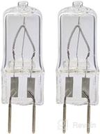 🔆 2-pack wb36x10213 20w halogen lamp bulb: replacement for ge microwave - brighten your cooking experience логотип