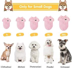 img 1 attached to 🐶 Sheripet Puppy Clothes: Warm and Cute Pet Sweaters for Small Dogs & Cats - 6 Colors, 5 Sizes