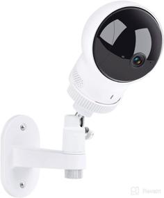 img 4 attached to 🔧 Convenient Adjustable Wall Mount for Eufy Spaceview Baby Monitor - Hassle-free Installation and Optimal Viewing Angle