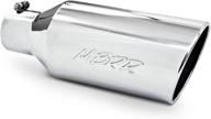 mbrp t5126 rolled exhaust t304 logo