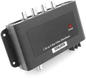 img 1 attached to 📺 Speco VIDDIST 1x4 Video Distribution Amplifier- 1 Input to 4 Output Bnc Video Splitter