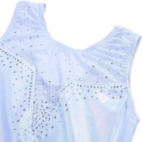 img 2 attached to 🤸 BAOHULU Gymnastics Leotards for Toddlers: One-Piece Stitching Girls' Clothing, Available at Active