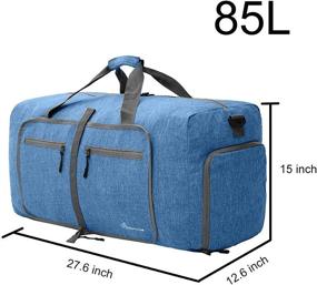 img 2 attached to 👜 Ultimate Packable Duffel: Water Resistant Men's Accessories Organizer for Wallets, Card Cases & Money