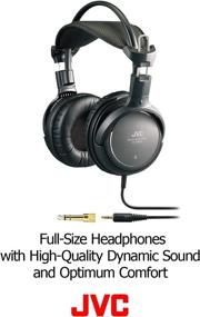 img 3 attached to JVC HARX900 Black Full-Size High-Grade Headphones