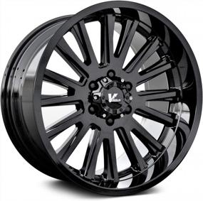 img 4 attached to Upgrade Your Ride With V-Rock VR11 Anvil Gloss Black Wheel: 17X9.5" /6X135Mm/+15Mm Offset