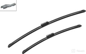 img 1 attached to 🧼 Bosch Aerotwin 3397007088 Original Equipment Replacement Wiper Blade - 26"/20" Set of 2 - Top Lock 19mm - Improved Visibility and Performance