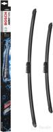 🧼 bosch aerotwin 3397007088 original equipment replacement wiper blade - 26"/20" set of 2 - top lock 19mm - improved visibility and performance logo