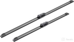 img 3 attached to 🧼 Bosch Aerotwin 3397007088 Original Equipment Replacement Wiper Blade - 26"/20" Set of 2 - Top Lock 19mm - Improved Visibility and Performance