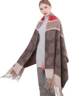 🧣 cashmere pashmina blanket oversized scarves: must-have women's accessories by scarves & wraps логотип