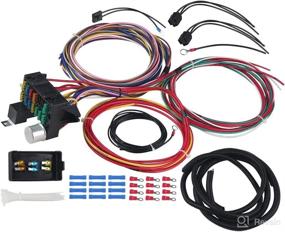 img 4 attached to 🔌 WMPHE 12 Circuit Wiring Harness: The Ultimate Universal Street Rod Wiring Solution with 12 Fuses and Standalone Capability