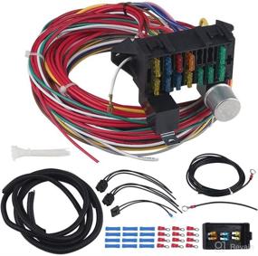 img 3 attached to 🔌 WMPHE 12 Circuit Wiring Harness: The Ultimate Universal Street Rod Wiring Solution with 12 Fuses and Standalone Capability