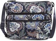 stylish & sustainable: vera bradley utility crossbody camo recycled women's handbags & wallets – shop now! logo