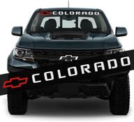 персонализированные аксессуары для ветрового стекла jycars colorado логотип