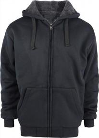 img 3 attached to Warm Winter Coats For Men: Yasumond Sherpa Lined Hoodies With Zipper And Fleece Sweatshirt - Perfect For Big And Tall Sizes