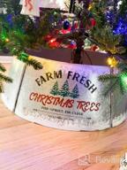 картинка 1 прикреплена к отзыву Придайте элегантности вашей рождественской елке с помощью гальванизированного ободка Hallops - регулируемой металлической юбки для больших и маленьких деревьев, праздничного рождественского декора. от Glen Elevyn