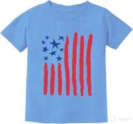 tstars usa american flag drawing 4th of july t-shirts for boys, girls, and kids - patriotic shirt логотип