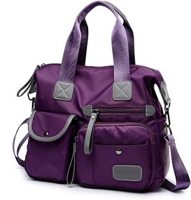 img 3 attached to Utility Nursing Versatile Fashionable Pockets Women's Handbags & Wallets - Shoulder Bags