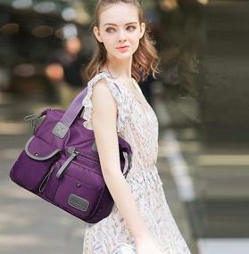 img 1 attached to Utility Nursing Versatile Fashionable Pockets Women's Handbags & Wallets - Shoulder Bags