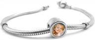 women's charm bracelets - personalized charms, custom photo charms, newborn baby bracelet fits pandora logo