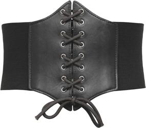 img 4 attached to 🕰️ Womens Vintage Victorian Corset: Steampunk Women's Accessory Belts for Timeless Elegance