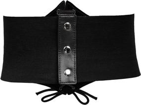 img 3 attached to 🕰️ Womens Vintage Victorian Corset: Steampunk Women's Accessory Belts for Timeless Elegance