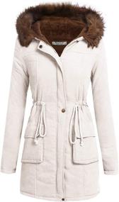 img 4 attached to Beyove Womens Military Hooded Anroaks Women's Clothing at Coats, Jackets & Vests