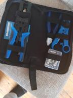 img 1 attached to Efficiently Install Coaxial Cables With KOTTO Coax Cable Crimper Kit - Includes Connectors And Storage Bag! review by Nicholas Peters